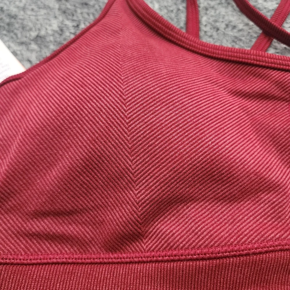 JoyLab Strappy Seamless Pullover Yoga Sports Bra